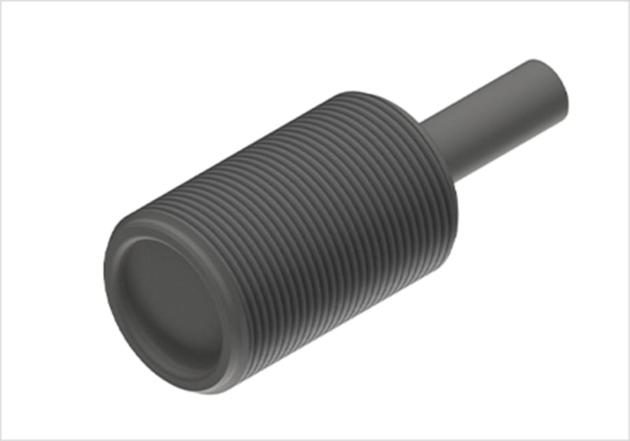 Cylindrical Socket with external Thread type 812